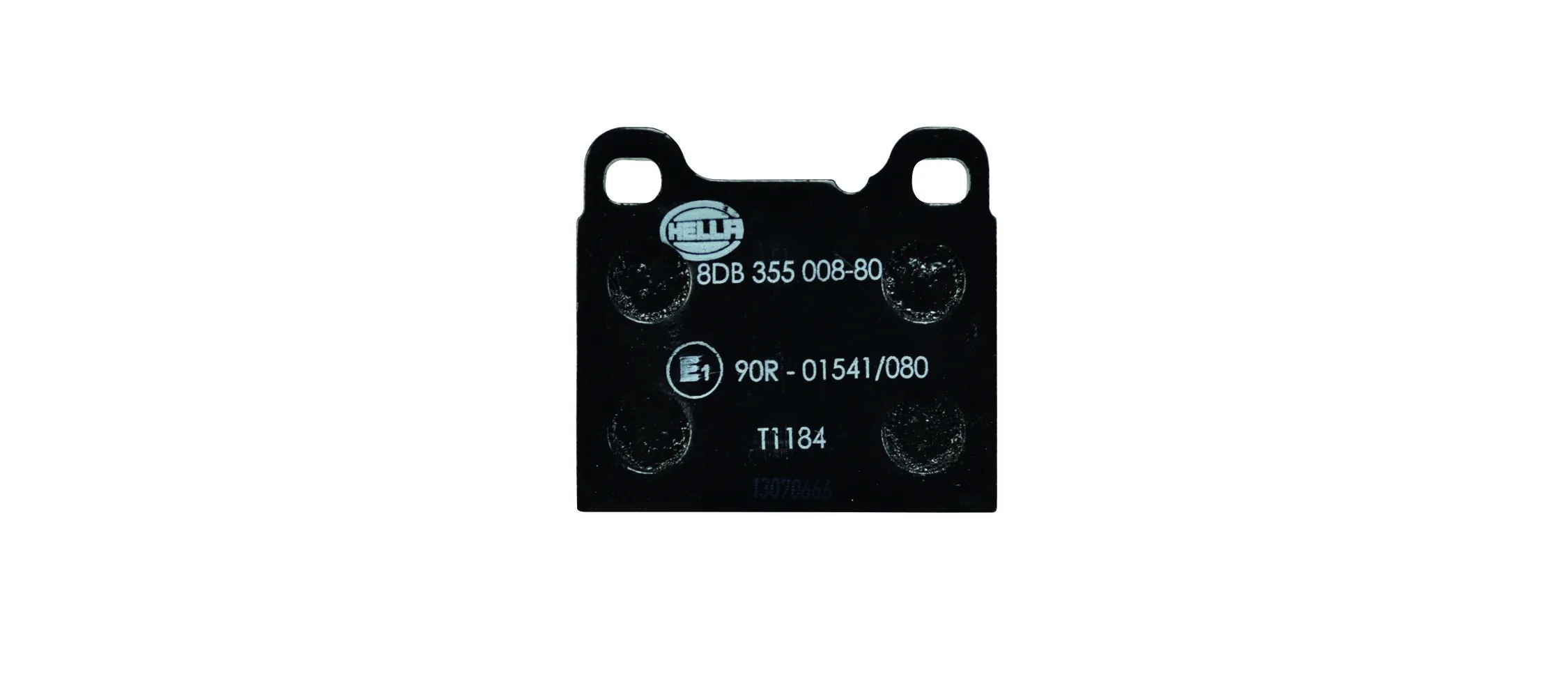 HELLA 8DB 355 008-801 Brake Pad Set, disc brake