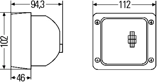 HELLA 1GA 007 506-121 Worklight