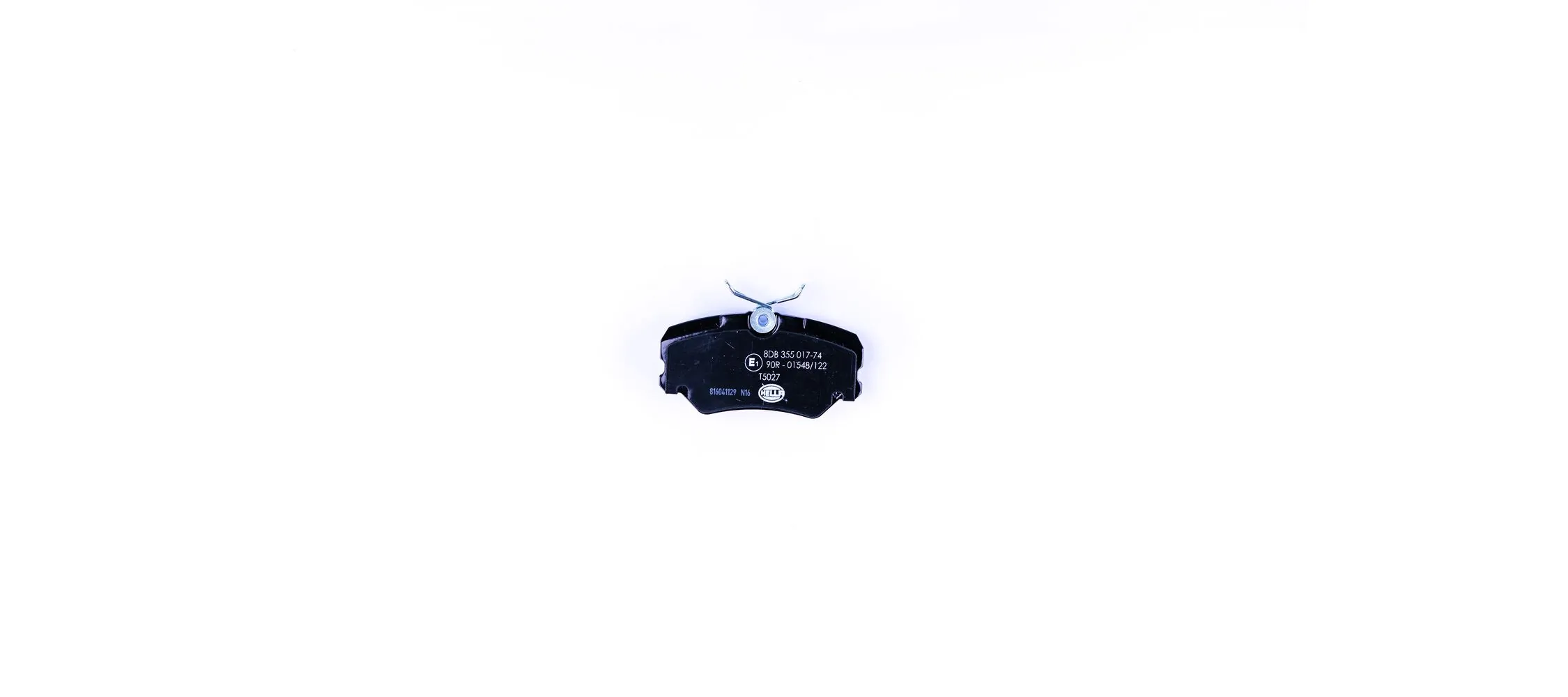 HELLA 8DB 355 017-741 Brake Pad Set, disc brake