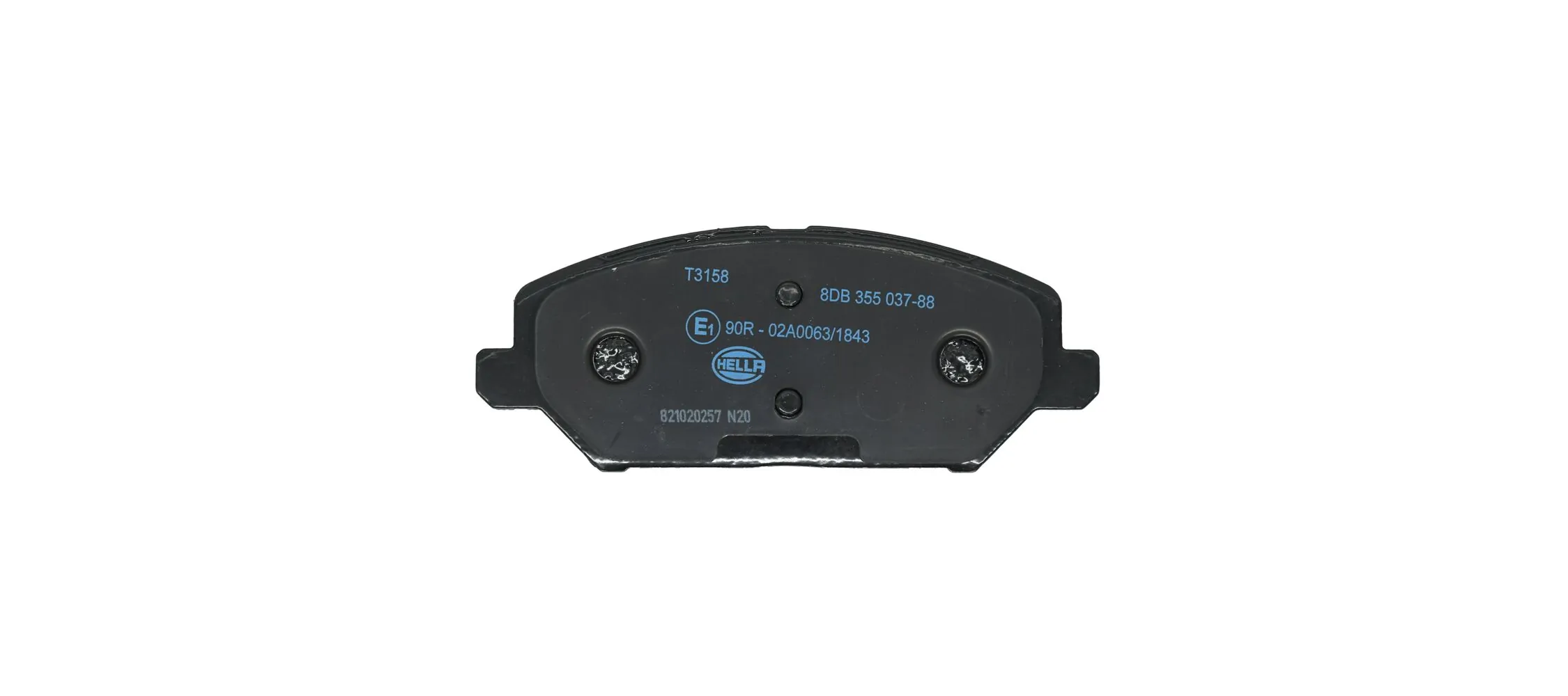 Brake Pad Set, disc brake 8DB 355 037-881