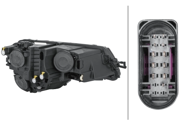 HELLA 1EG 354 855-051 Headlight