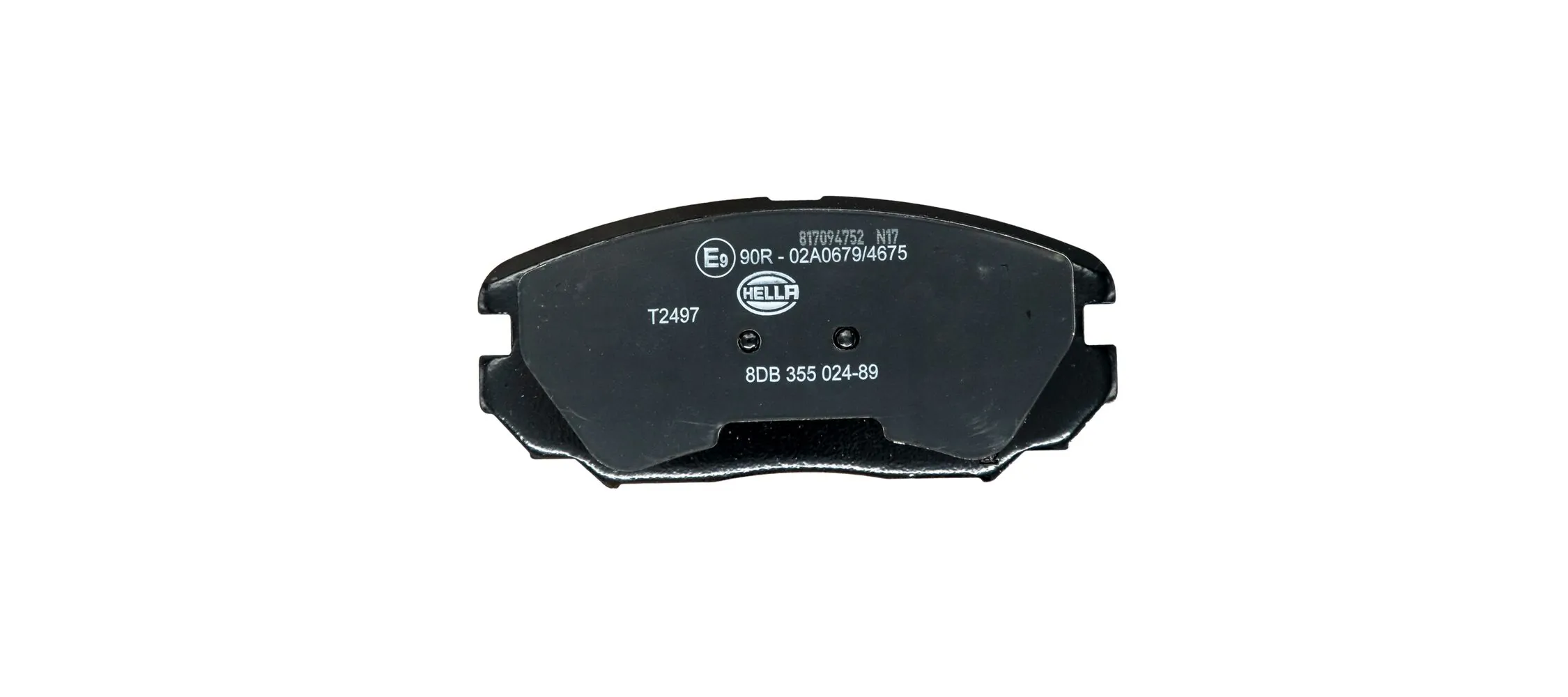 Brake Pad Set, disc brake 8DB 355 024-891