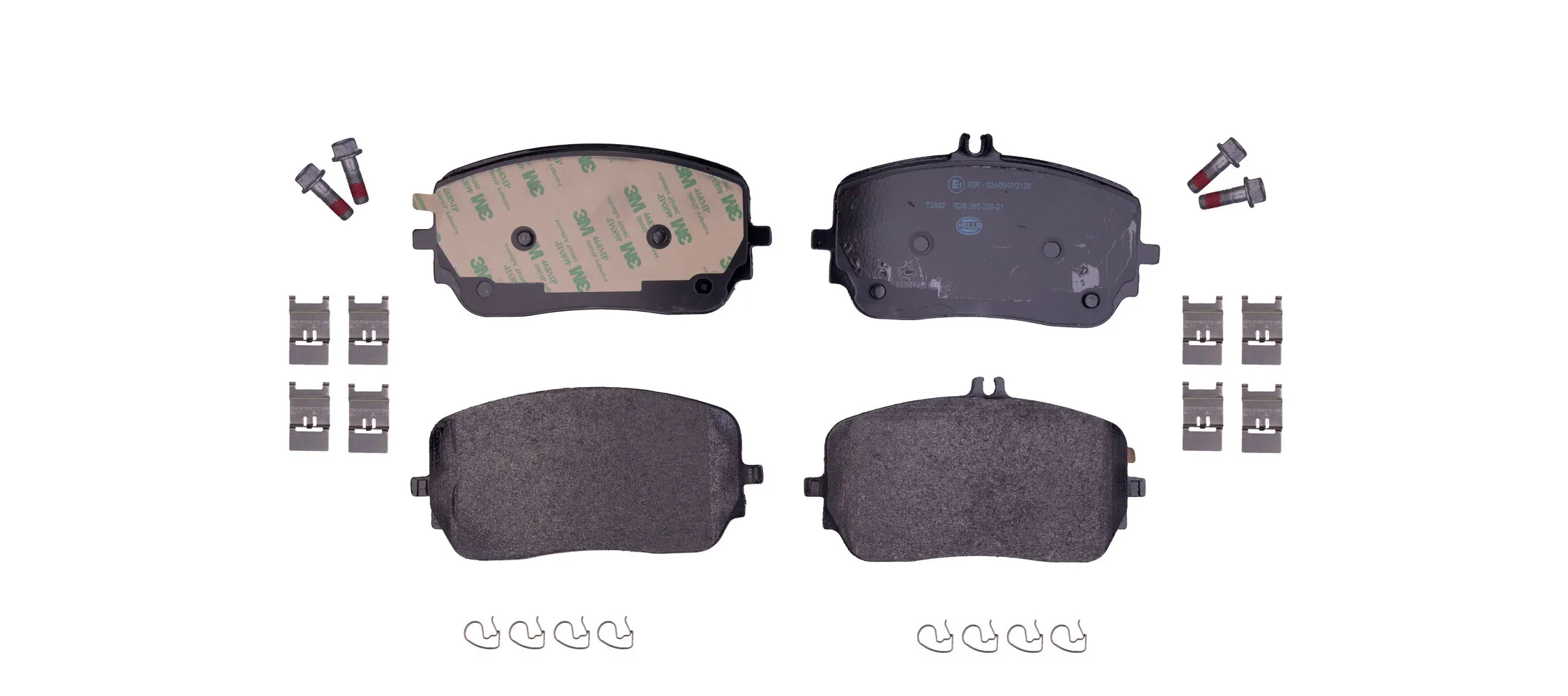 Brake Pad Set, disc brake 8DB 355 039-211