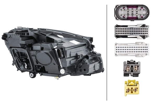 HELLA 1EX 012 076-611 Headlight