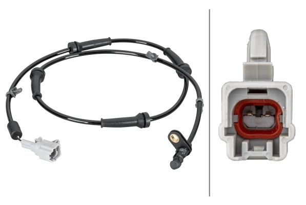 Sensor, wheel speed 6PU 012 806-731