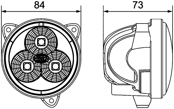 HELLA 1G0 996 476-131 Worklight