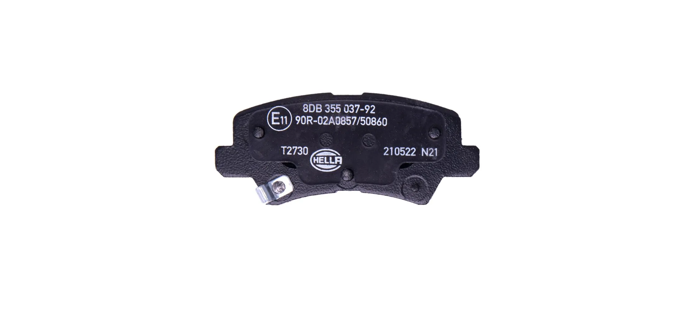 HELLA 8DB 355 037-921 Brake Pad Set, disc brake