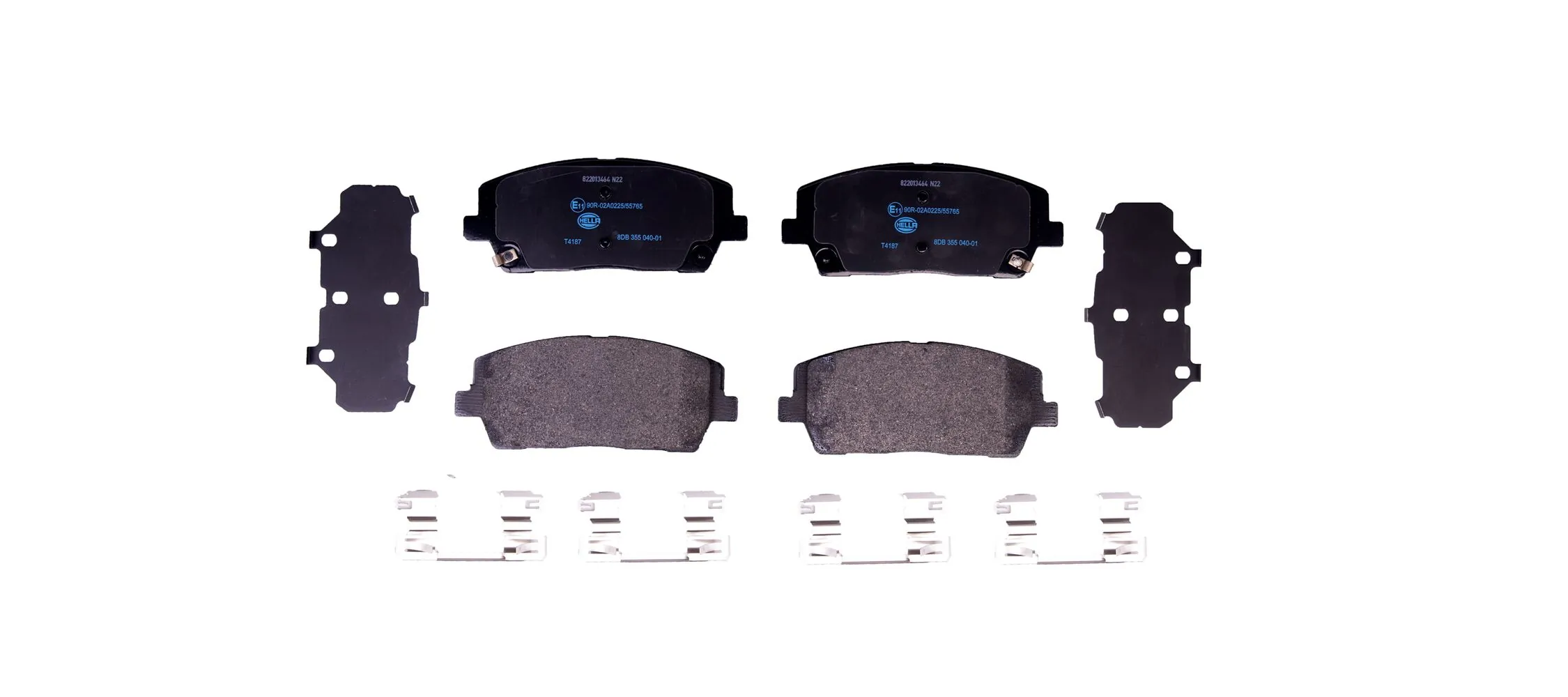 Brake Pad Set, disc brake 8DB 355 040-011