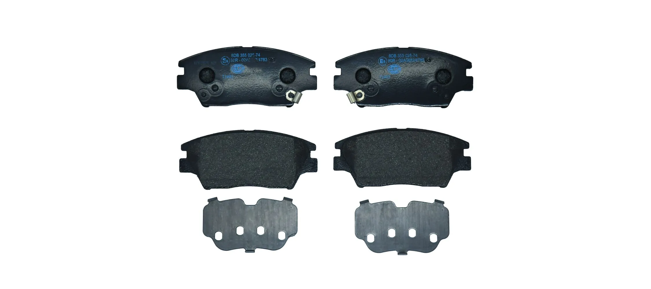 Brake Pad Set, disc brake 8DB 355 025-741