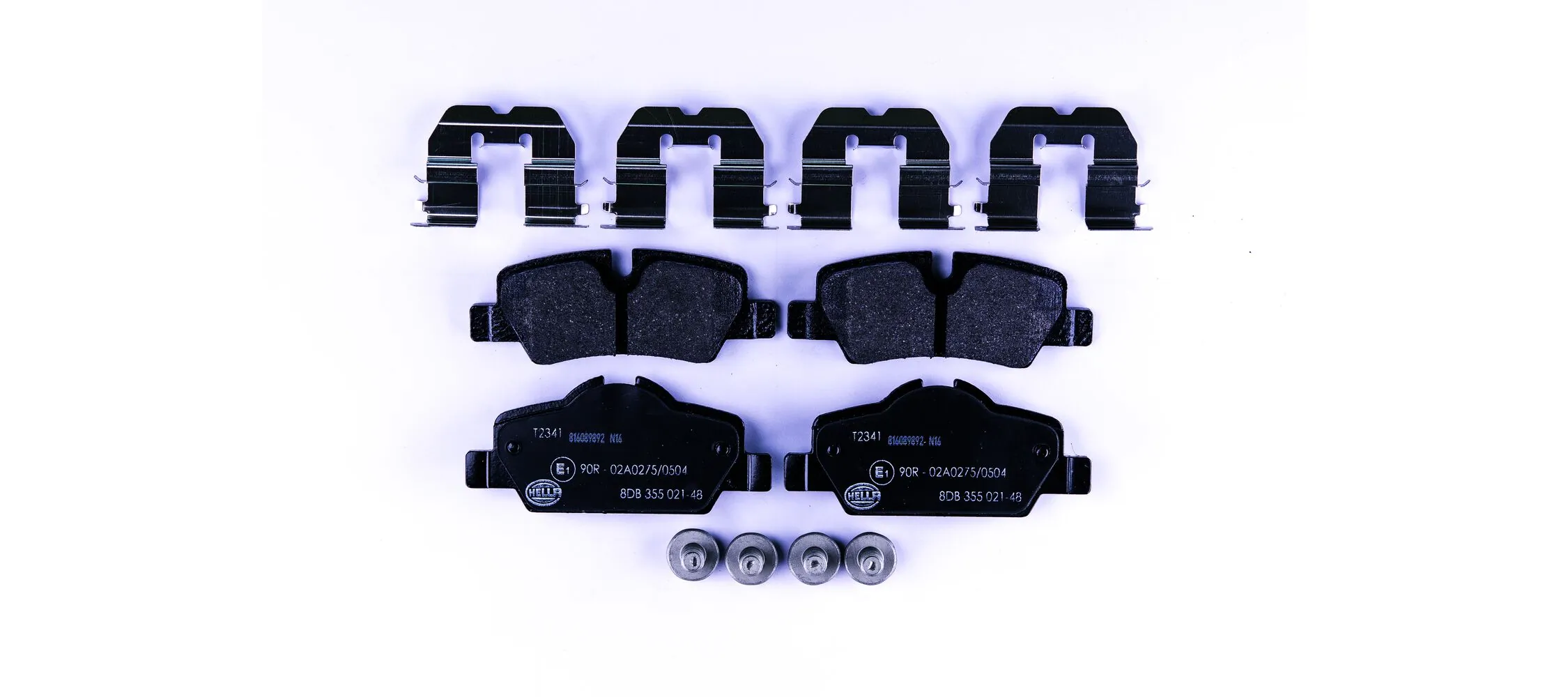 Brake Pad Set, disc brake 8DB 355 021-481