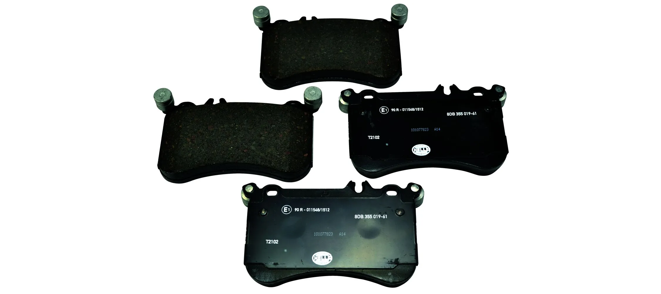 Brake Pad Set, disc brake 8DB 355 019-611