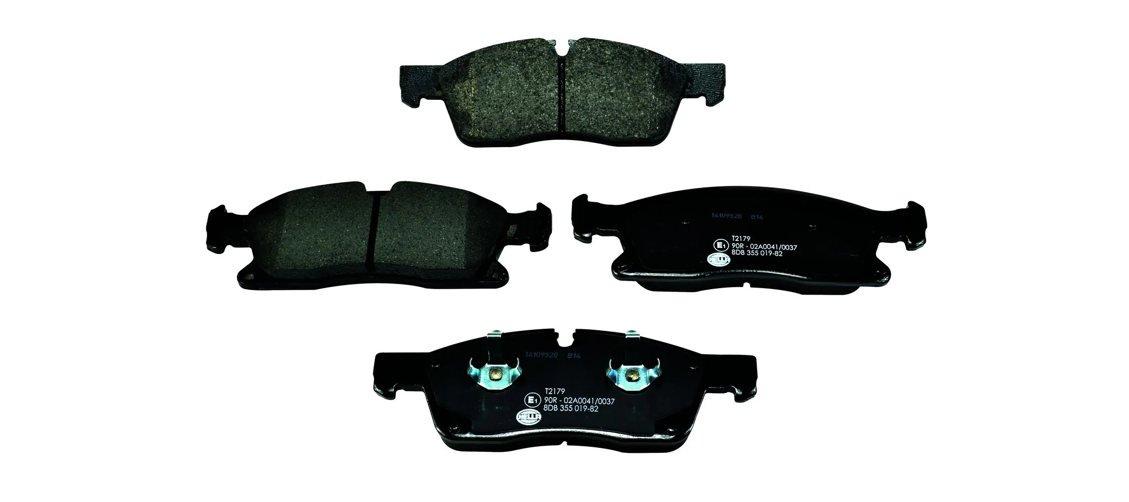 HELLA 8DB 355 019-821 Brake Pad Set, disc brake