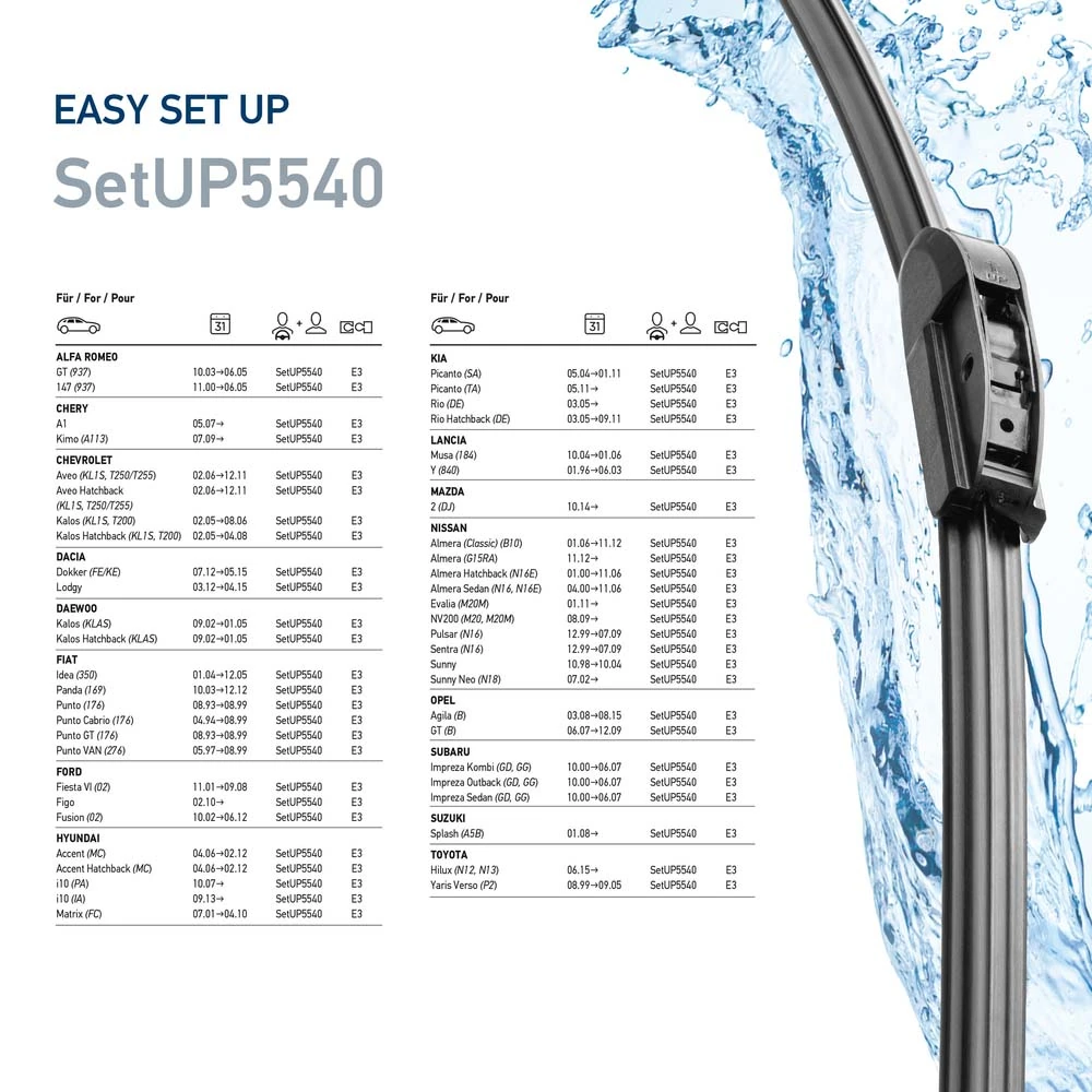 HELLA 9XW 358 164-241 Wiper Blade