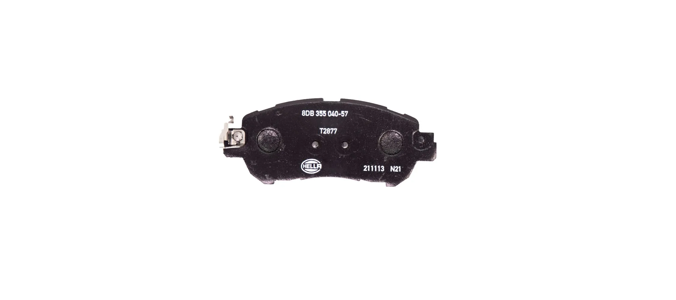 HELLA 8DB 355 040-571 Brake Pad Set, disc brake