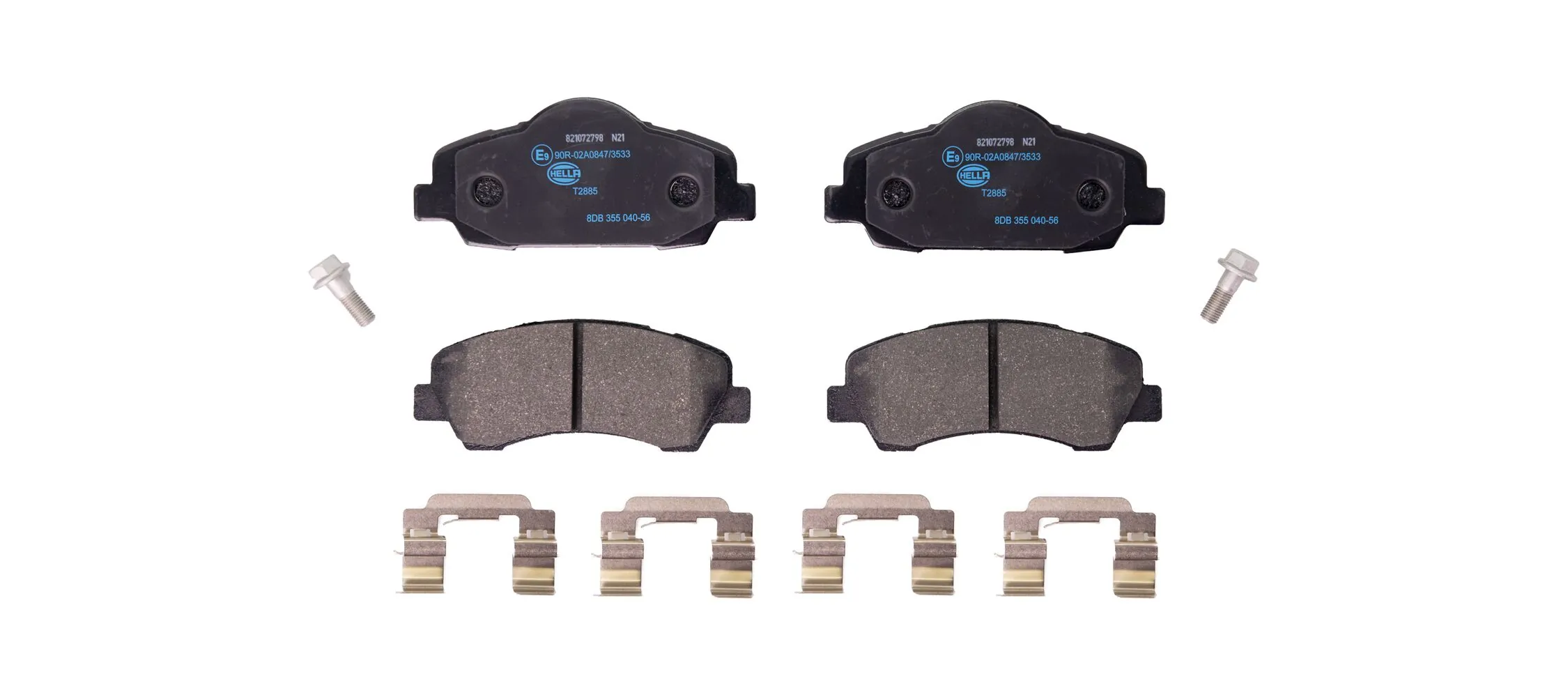 Brake Pad Set, disc brake 8DB 355 040-561