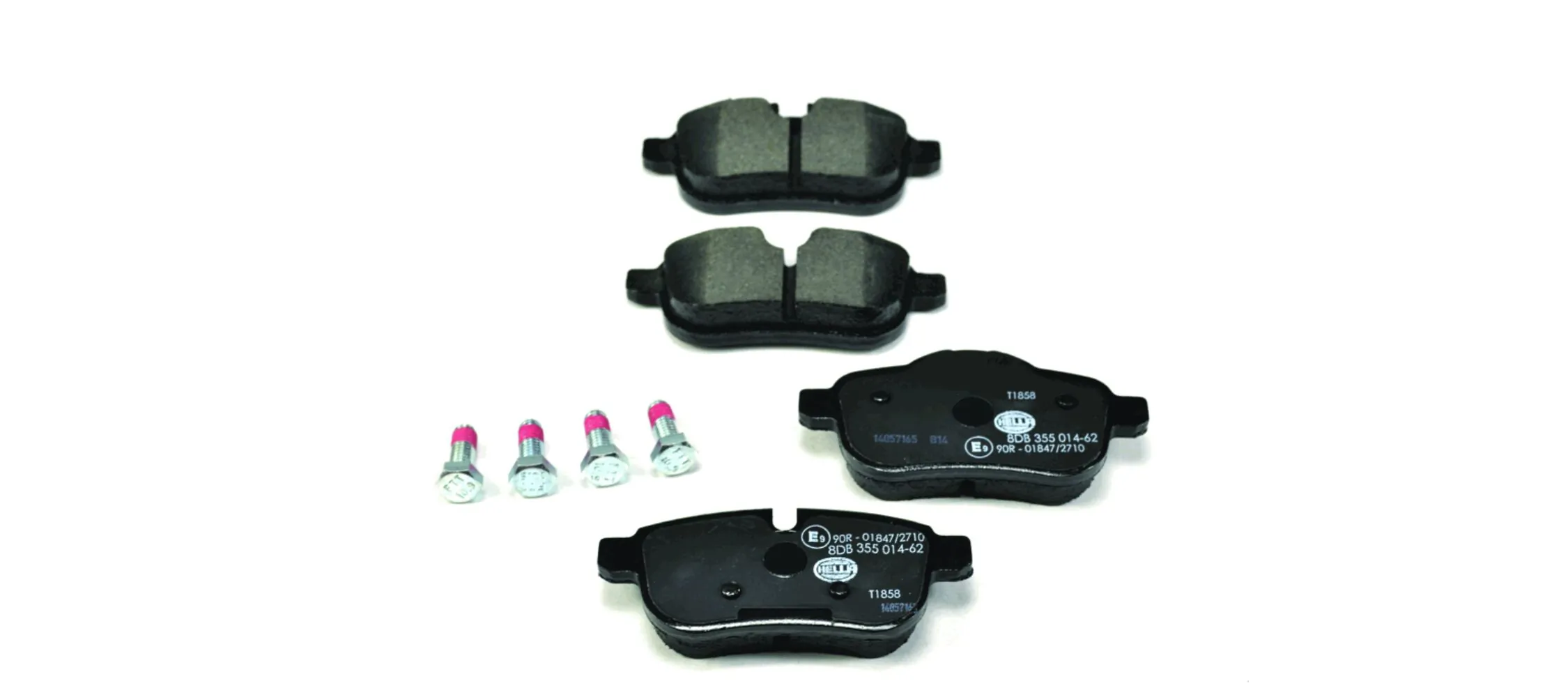 Brake Pad Set, disc brake 8DB 355 014-621