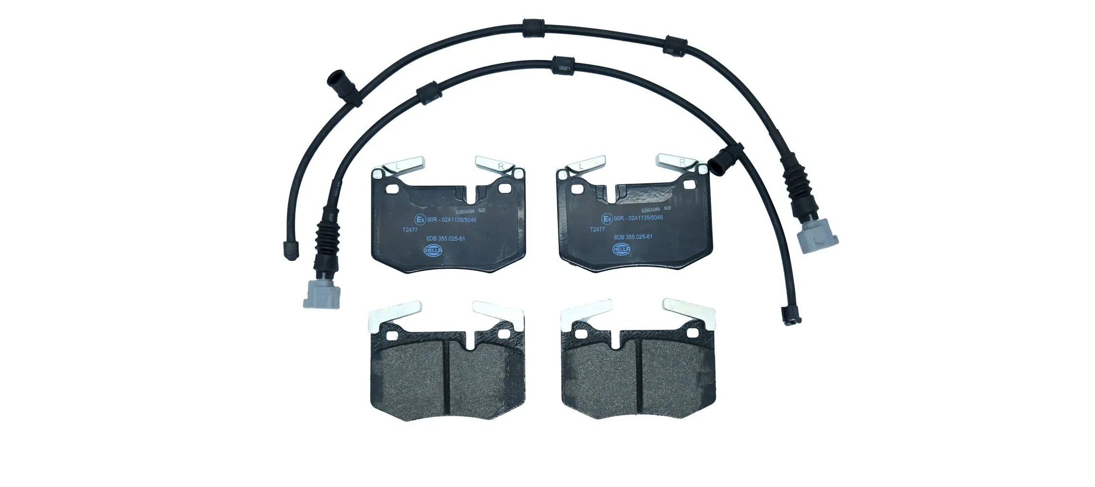 Brake Pad Set, disc brake 8DB 355 025-611