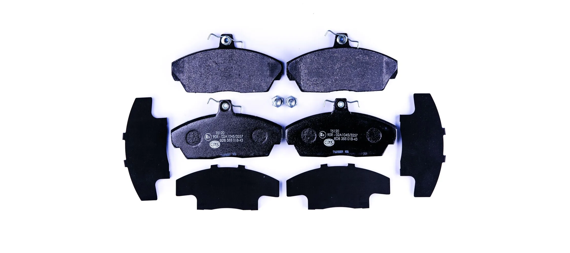 Brake Pad Set, disc brake 8DB 355 018-431