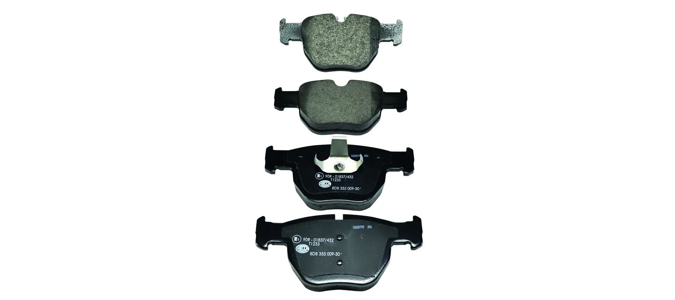 Brake Pad Set, disc brake 8DB 355 009-301