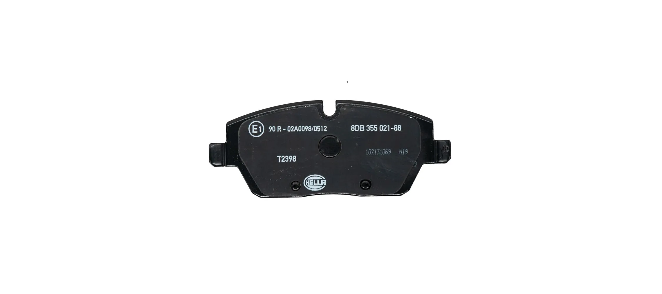Brake Pad Set, disc brake 8DB 355 021-881