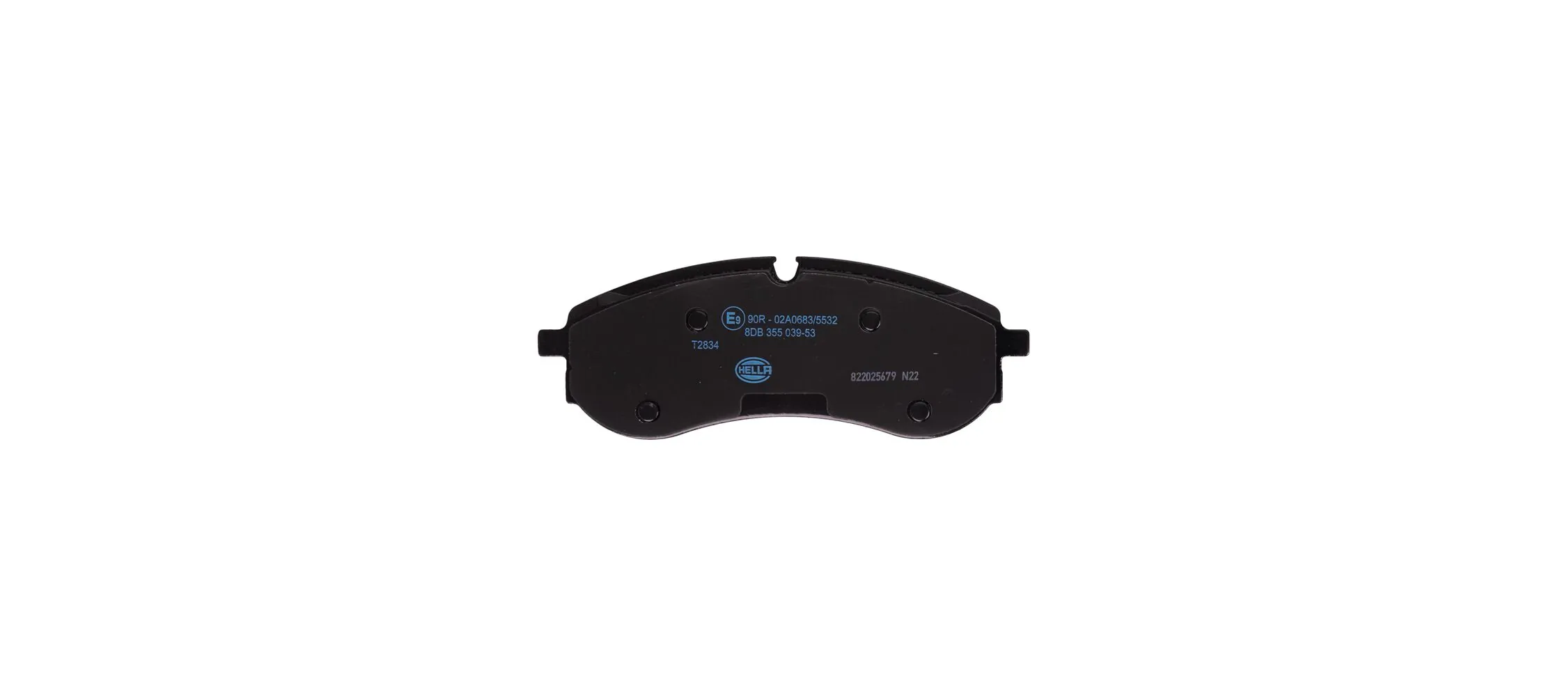 Brake Pad Set, disc brake 8DB 355 039-531