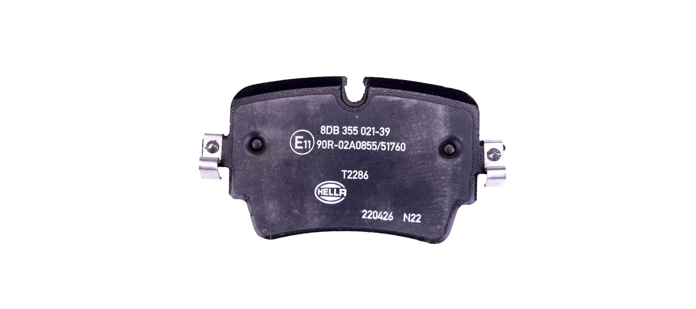 Brake Pad Set, disc brake 8DB 355 021-391
