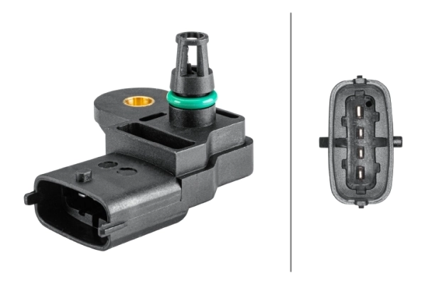 Sensor, intake manifold pressure 6PP 358 152-191