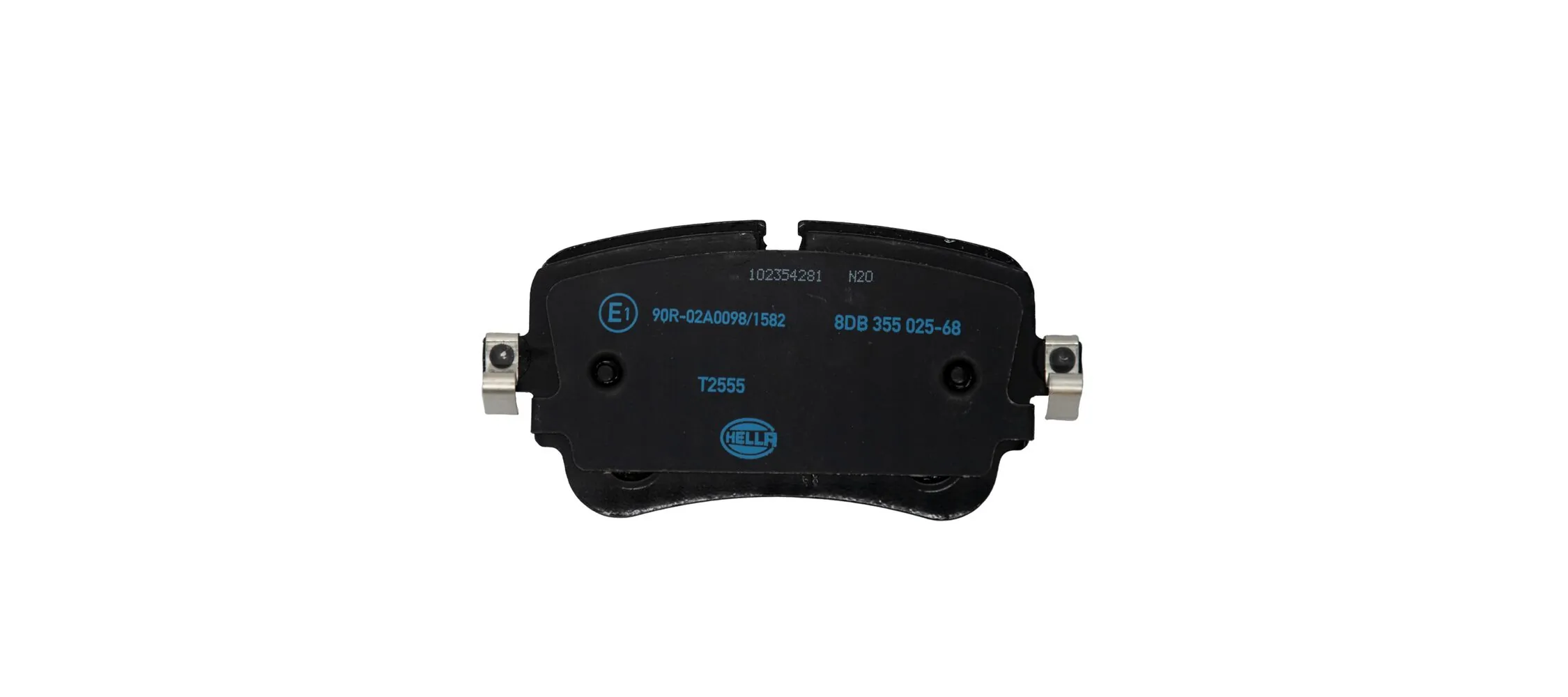 HELLA 8DB 355 025-681 Brake Pad Set, disc brake