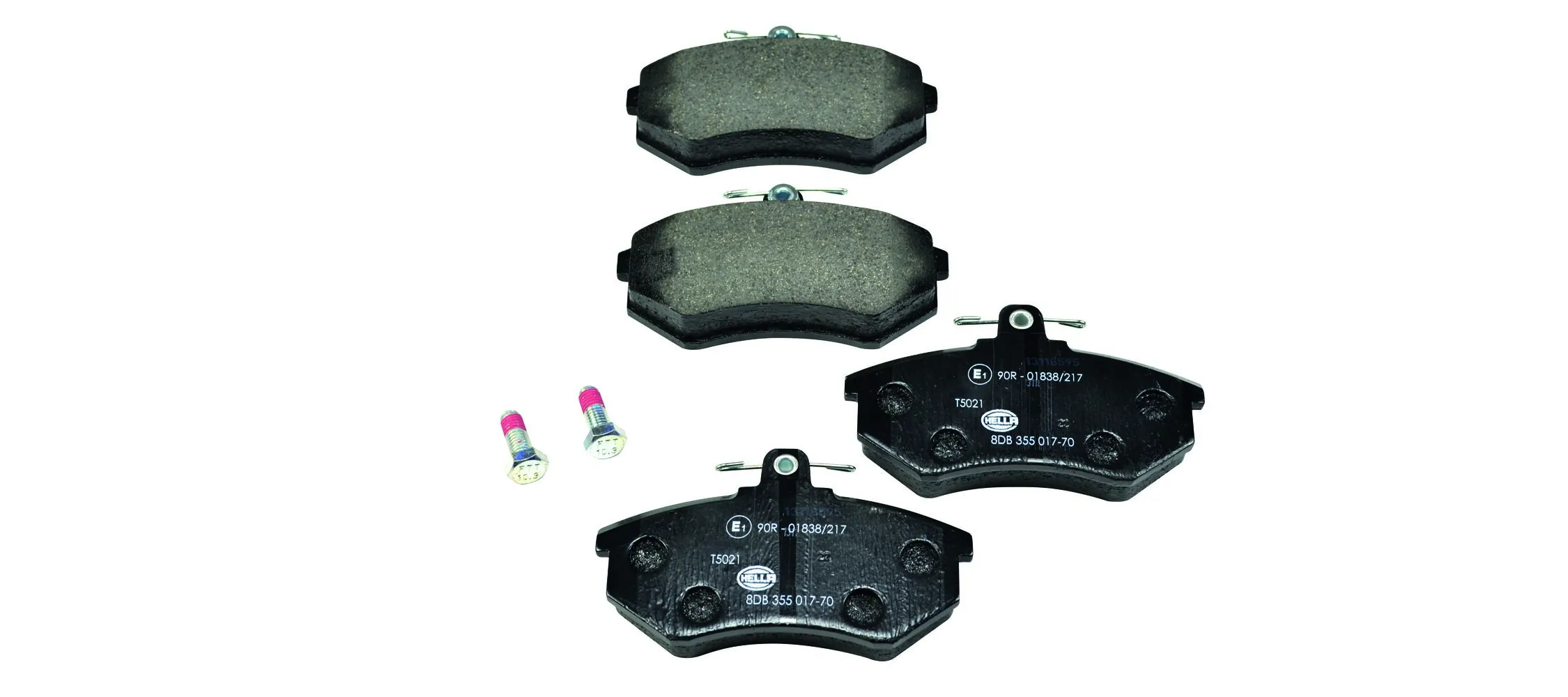 Brake Pad Set, disc brake 8DB 355 017-701