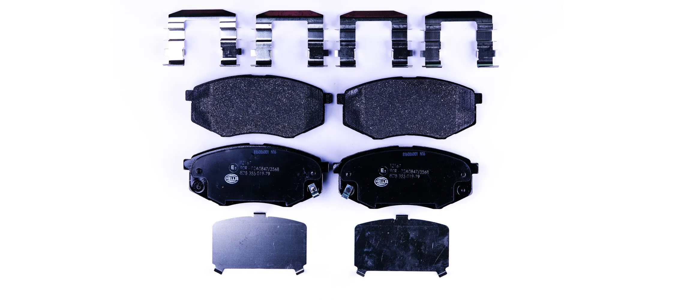 HELLA 8DB 355 019-791 Brake Pad Set, disc brake