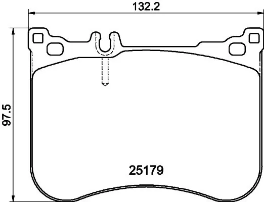 Brake Pad Set, disc brake 8DB 355 020-581