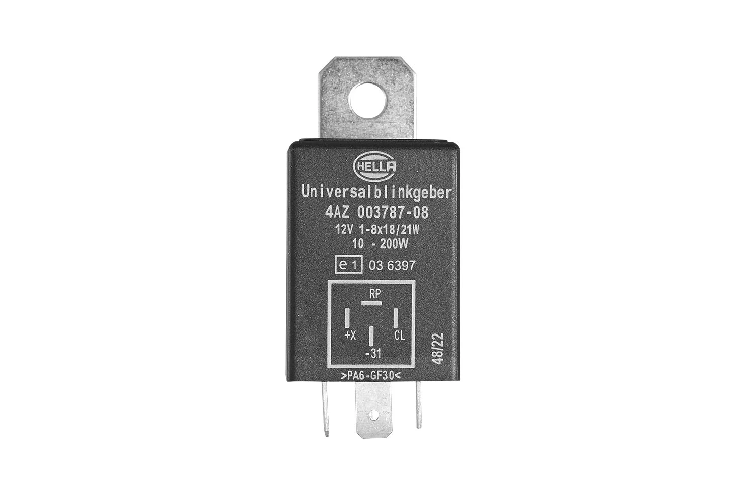 HELLA 4AZ 003 787-081 Flasher Unit