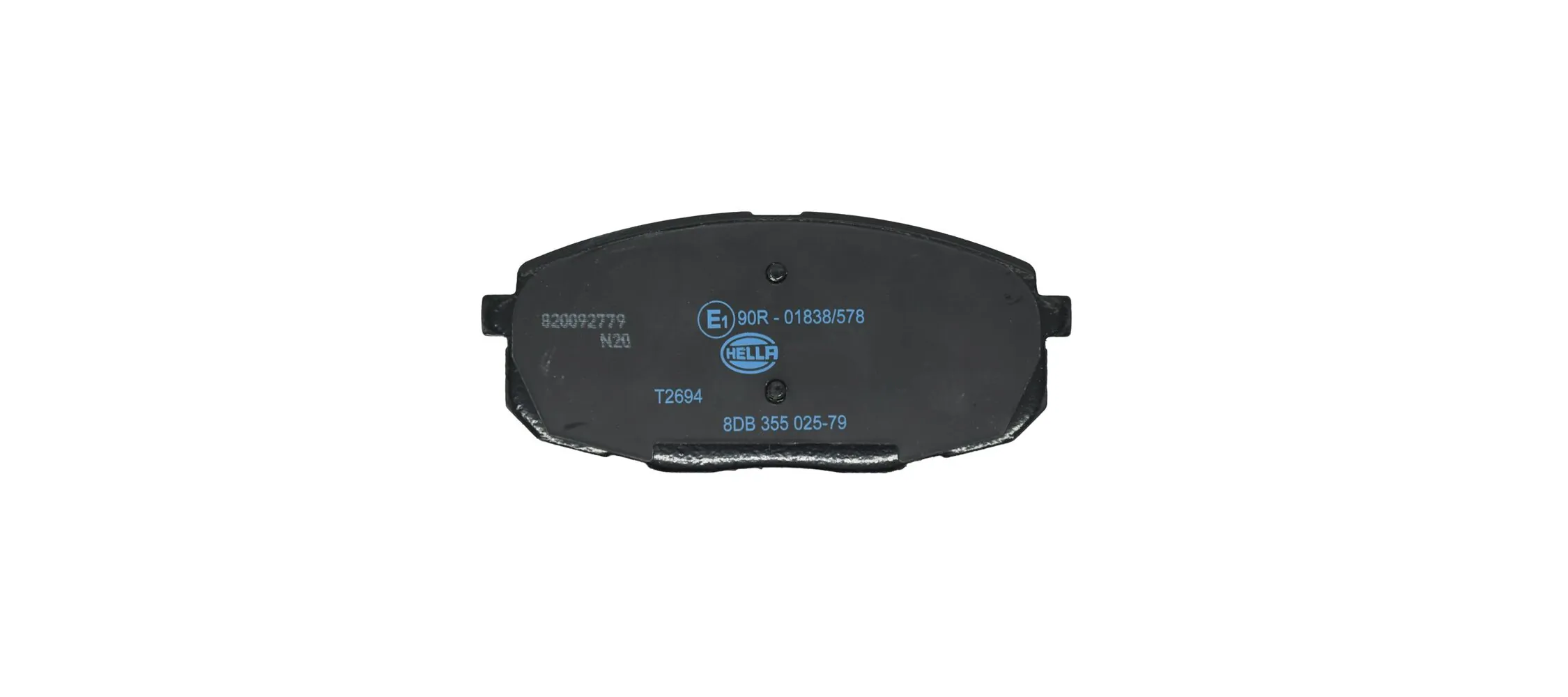 HELLA 8DB 355 025-791 Brake Pad Set, disc brake