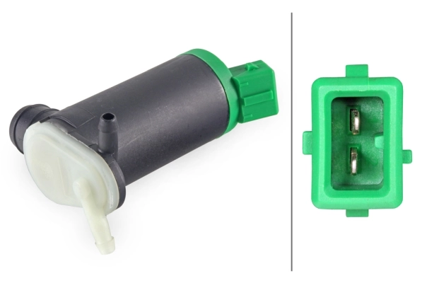 Washer Fluid Pump, window cleaning 8TW 006 847-031