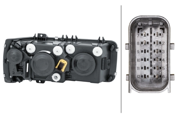 HELLA 1EJ 011 287-131 Headlight