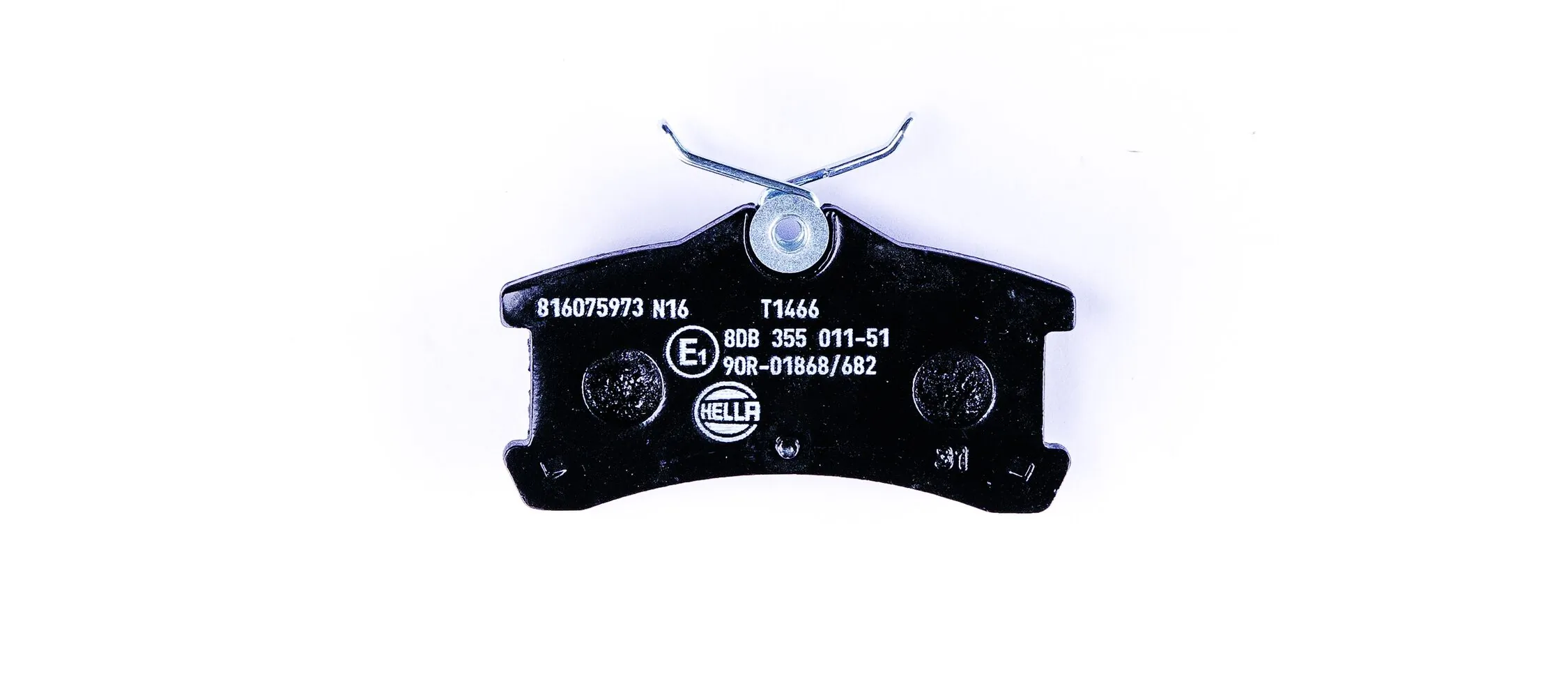 Brake Pad Set, disc brake 8DB 355 011-511