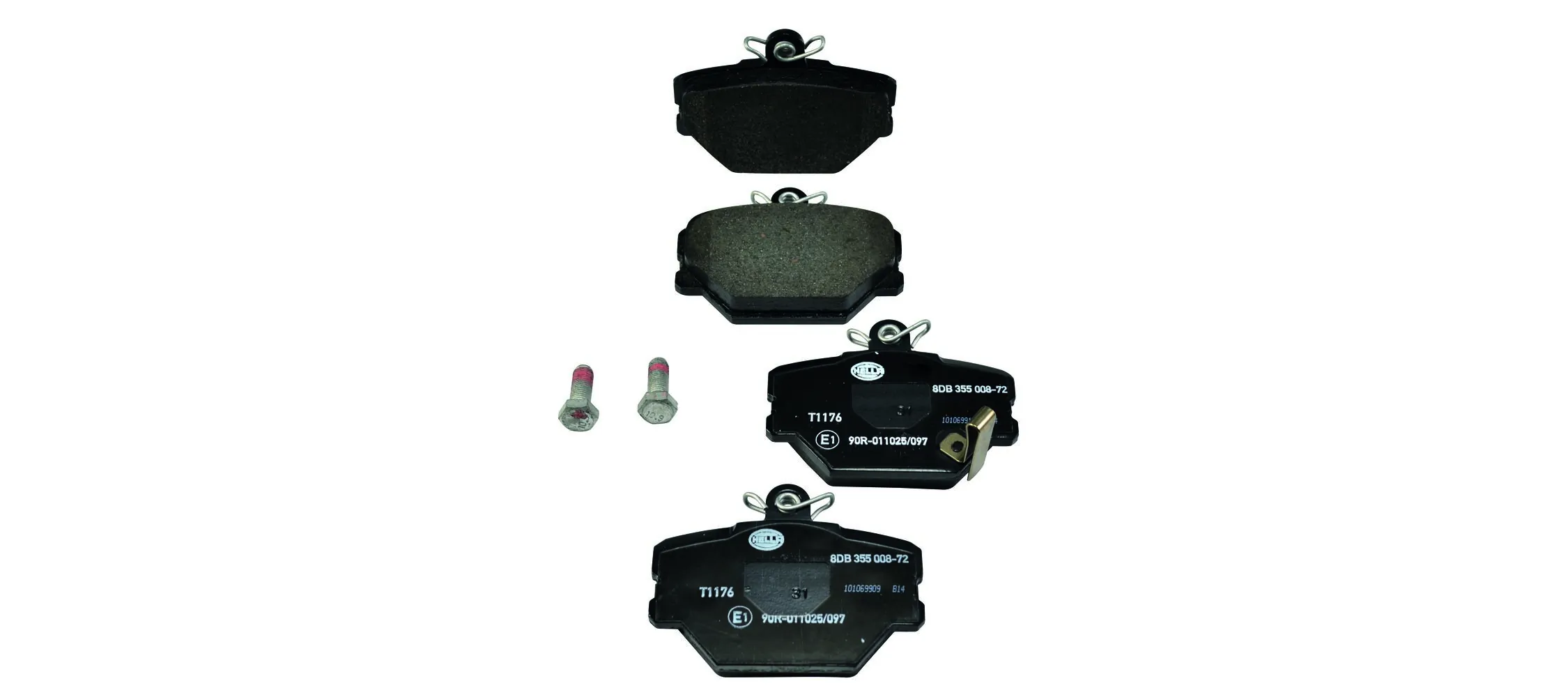 Brake Pad Set, disc brake 8DB 355 008-721
