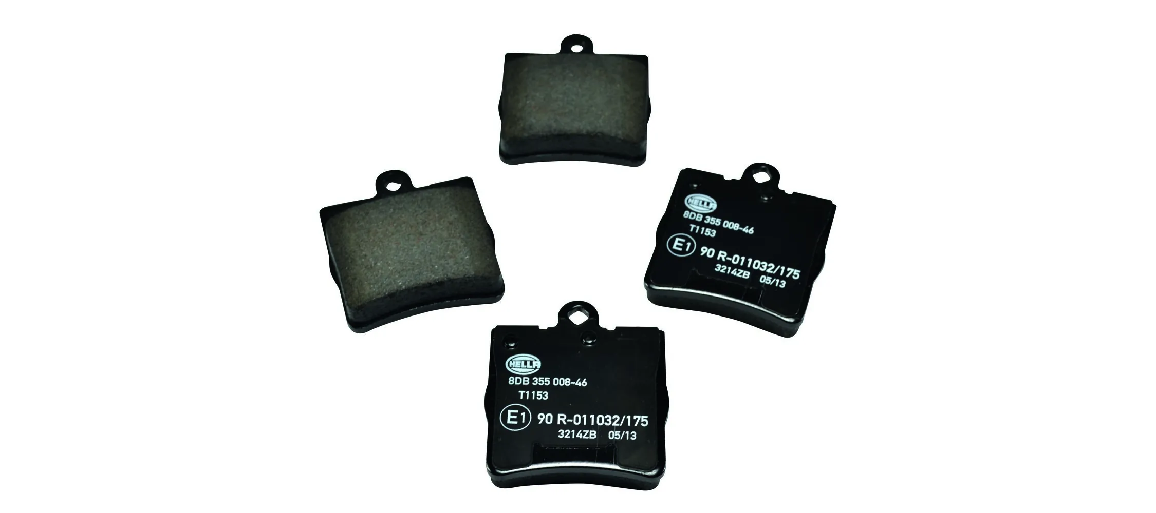 Juego de pastillas de freno 8DB 355 008-461