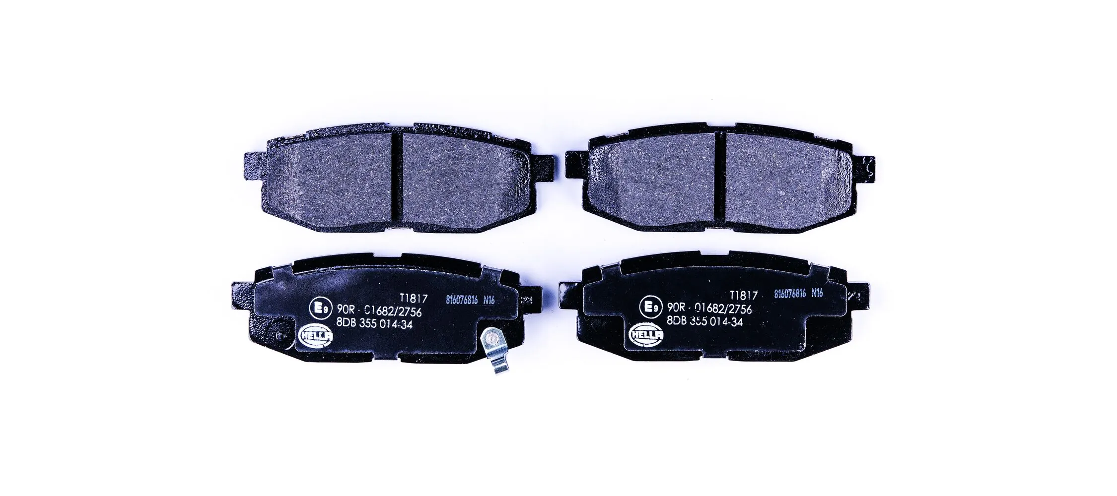 Brake Pad Set, disc brake 8DB 355 014-341