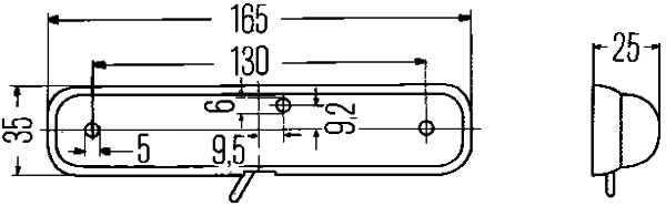 Interior Light 2JA 001 330-001