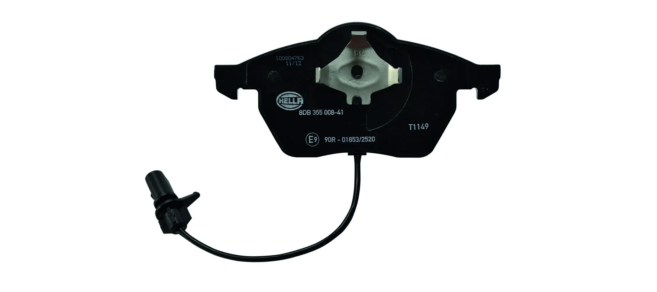 Brake Pad Set, disc brake 8DB 355 008-411