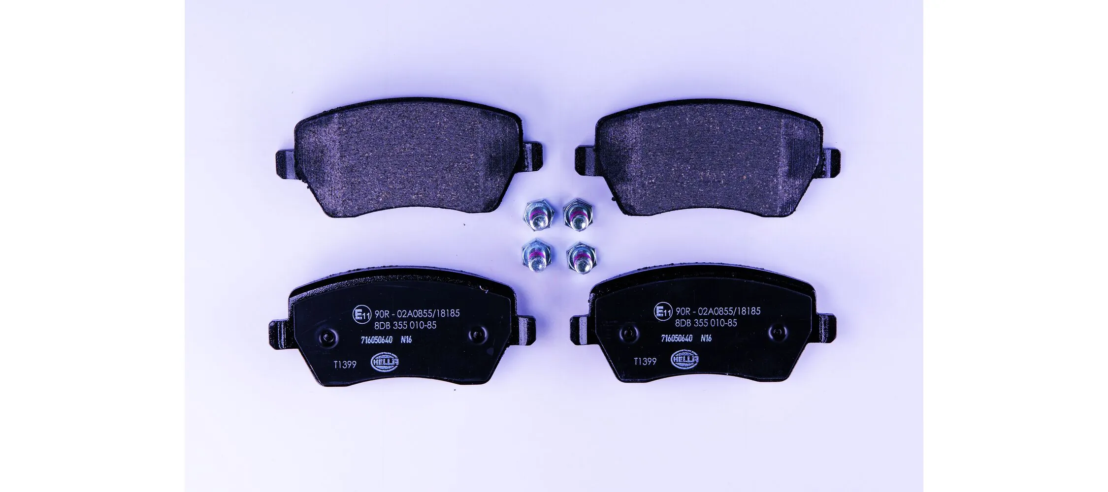 Brake Pad Set, disc brake 8DB 355 010-851