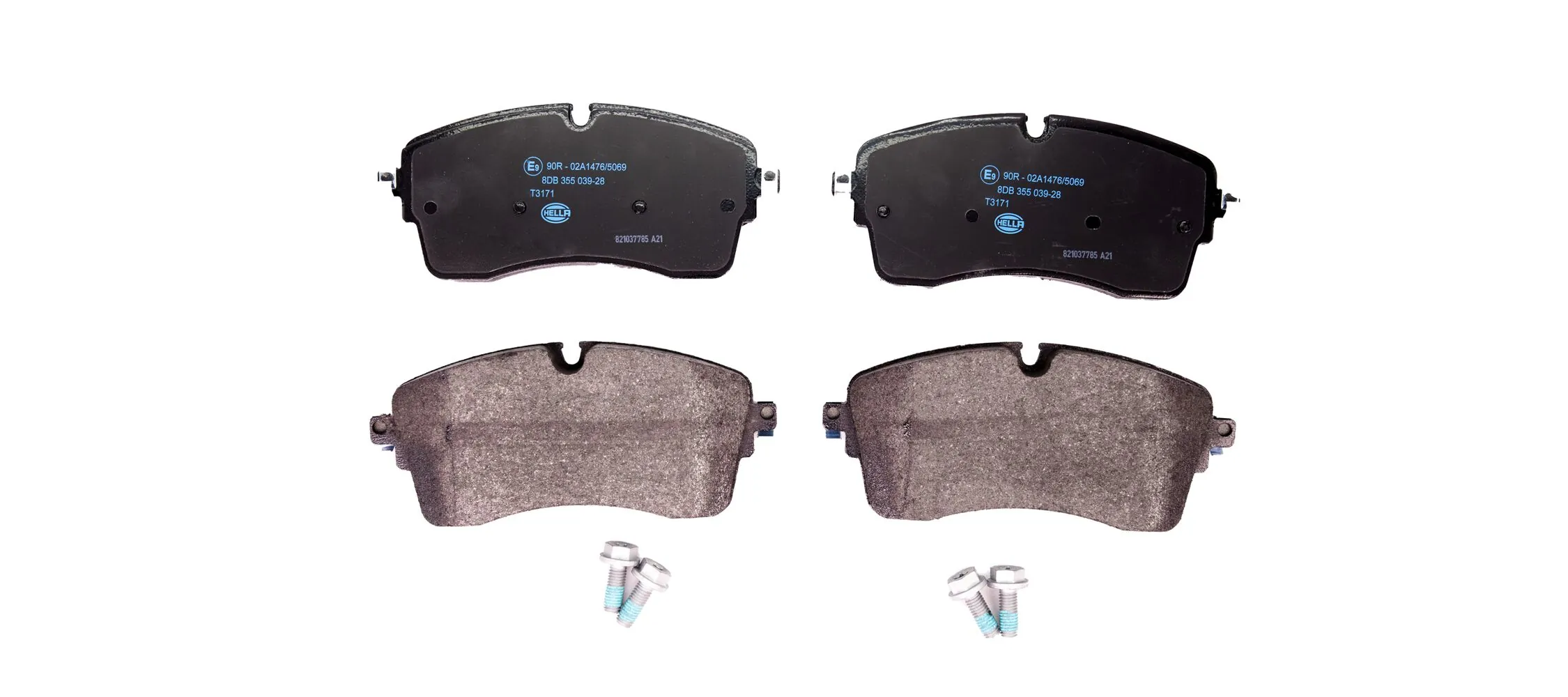 Brake Pad Set, disc brake 8DB 355 039-281