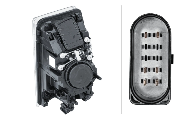 HELLA 1EL 010 478-101 Headlight