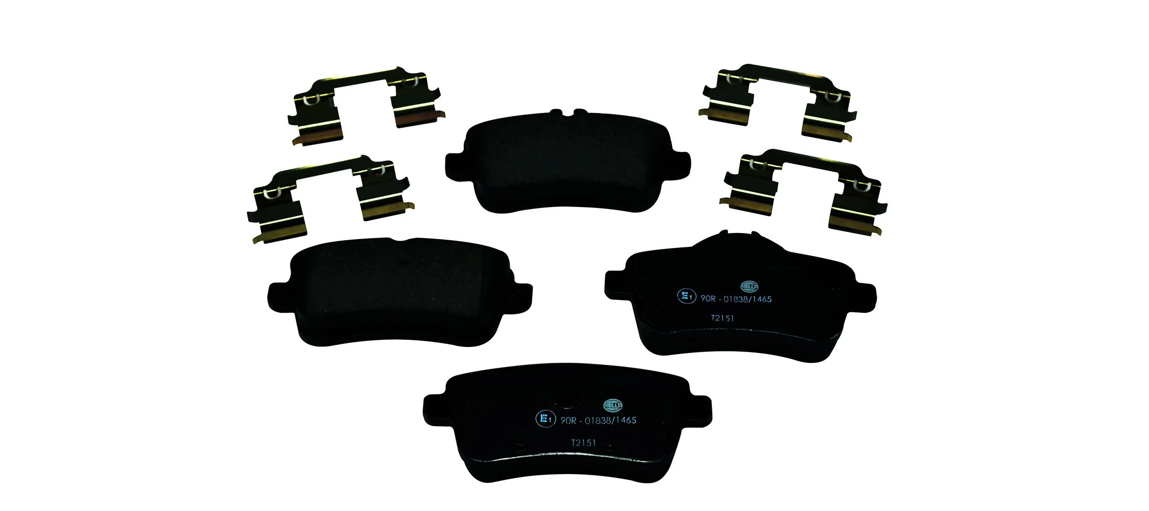 Brake Pad Set, disc brake 8DB 355 019-741