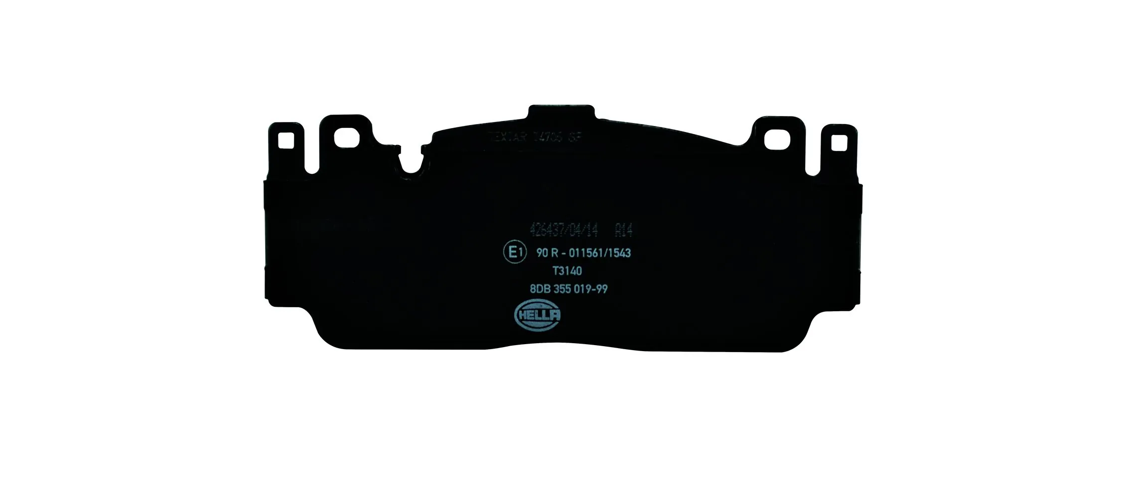 Brake Pad Set, disc brake 8DB 355 019-991