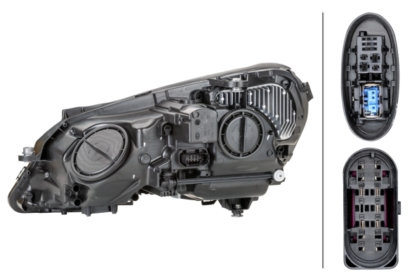 HELLA 1ZT 011 705-121 Headlight