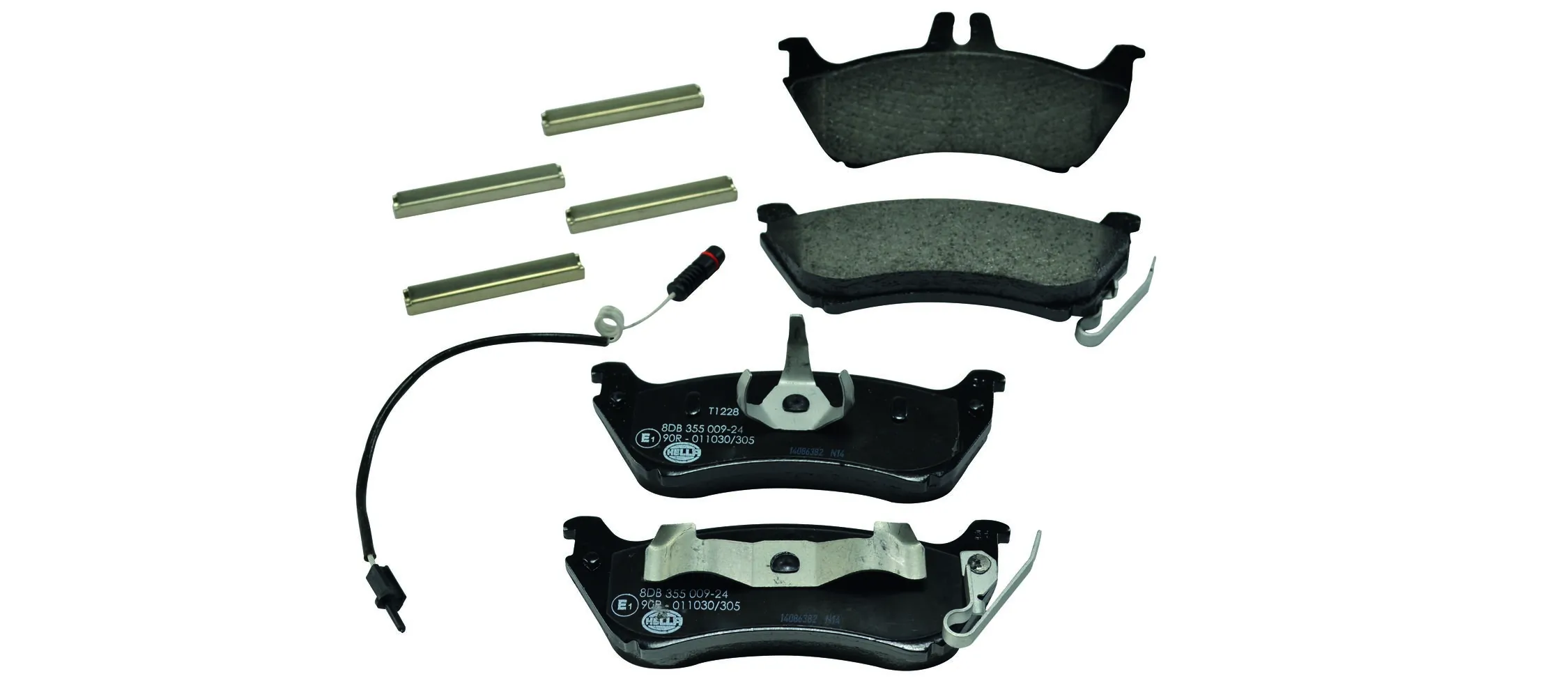 Brake Pad Set, disc brake 8DB 355 009-241