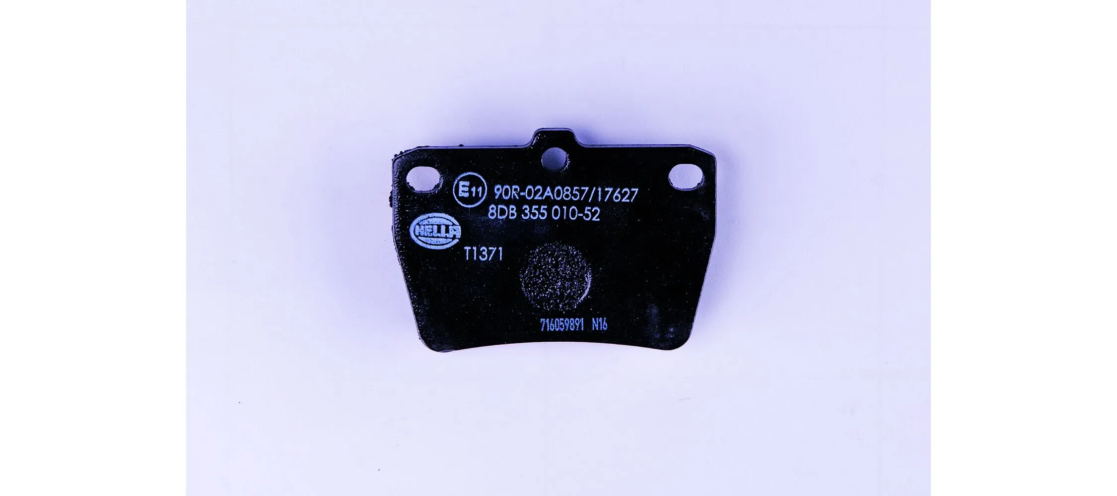 Brake Pad Set, disc brake 8DB 355 010-521