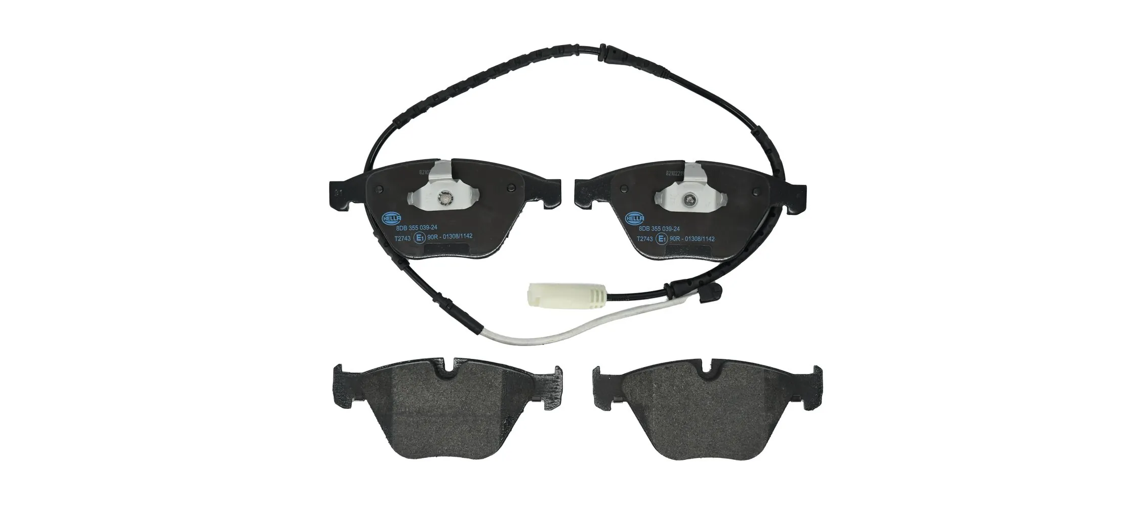 Brake Pad Set, disc brake 8DB 355 039-241